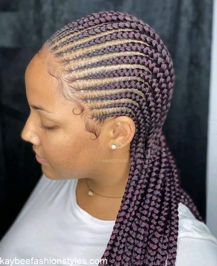 Best All Back Ghana Weaving Hairstyles for Ladies