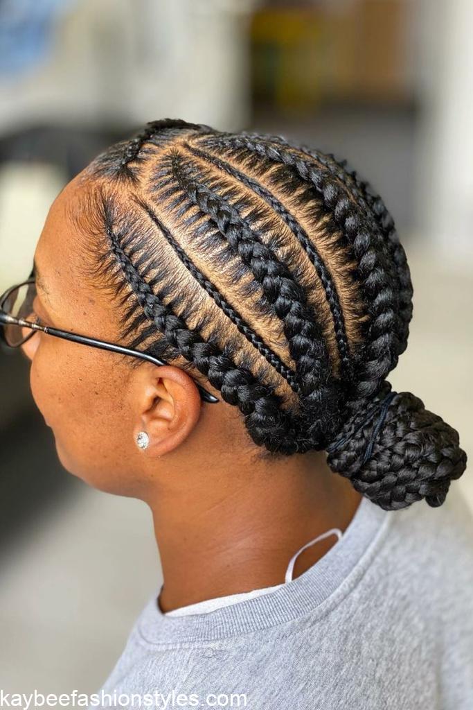 Latest All Back Hairstyles With Attachment for Ladies