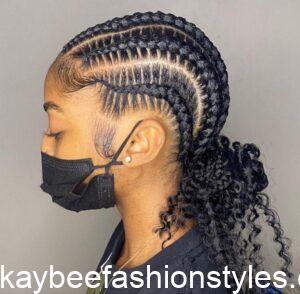All Back Design 30 Best All Back Hairstyles With Attachment for Ladies - Kaybee Fashion ...