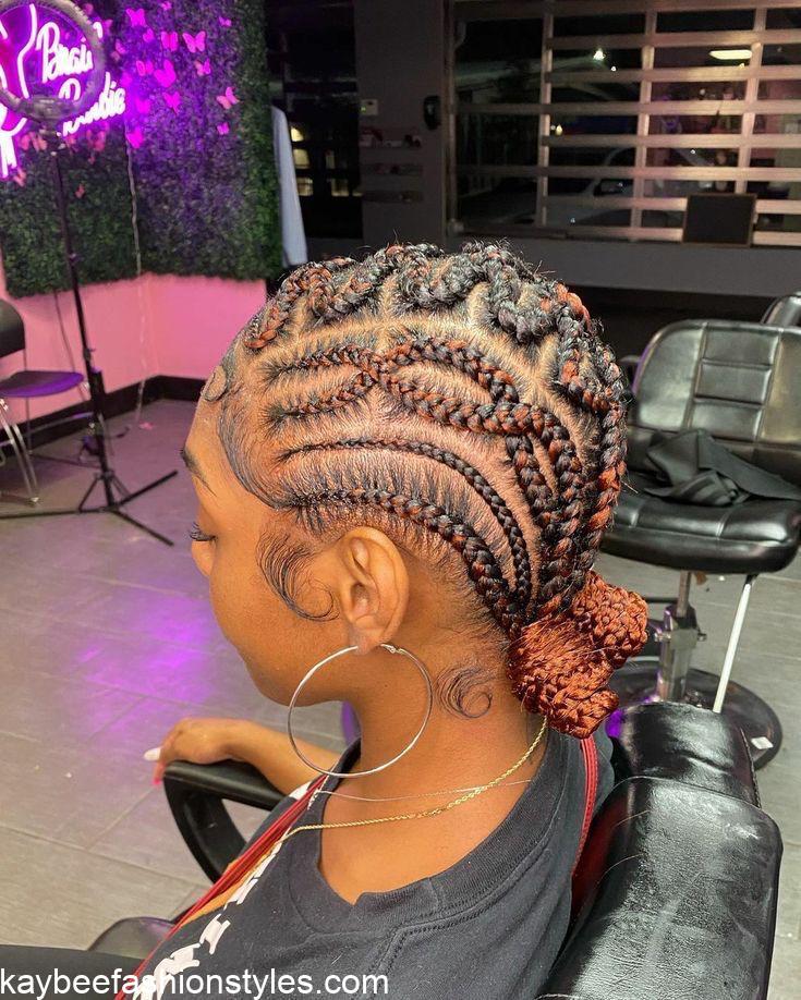 Latest All Back Hairstyles With Attachment for Ladies