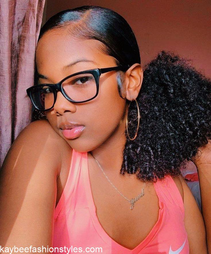 Latest Packing Gel Hairstyles for Natural Hair