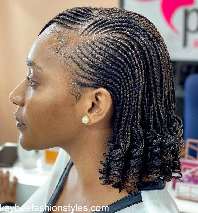 Best All Back Ghana Weaving Hairstyles for Ladies