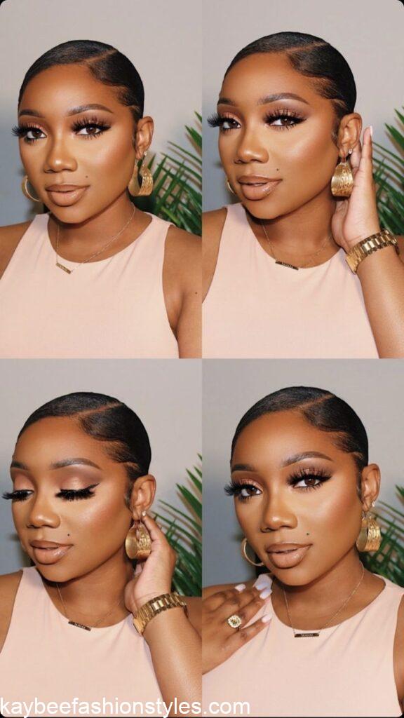 Latest Packing Gel Hairstyles for Natural Hair