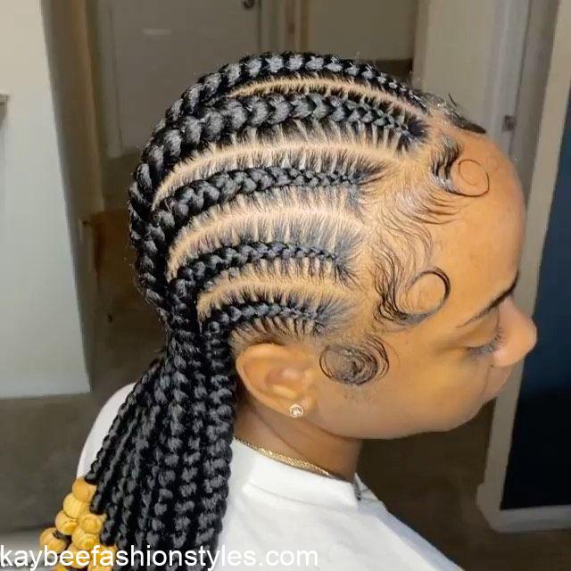 Latest All Back Hairstyles With Attachment for Ladies