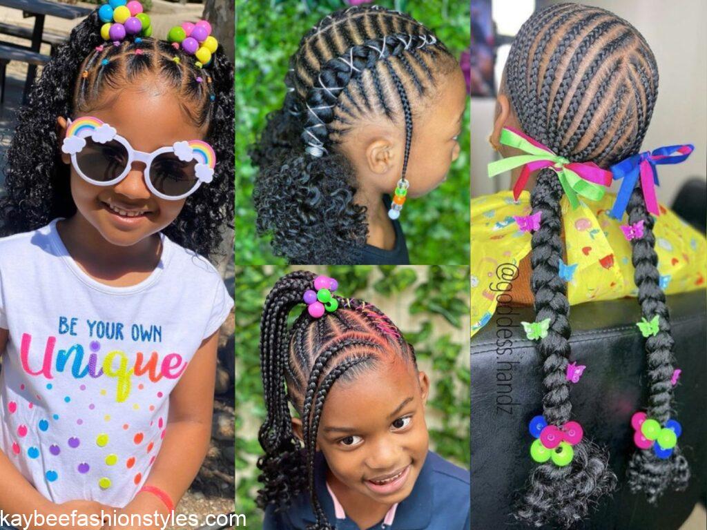 Best Christmas Hairstyles for Little Girls in Nigeria