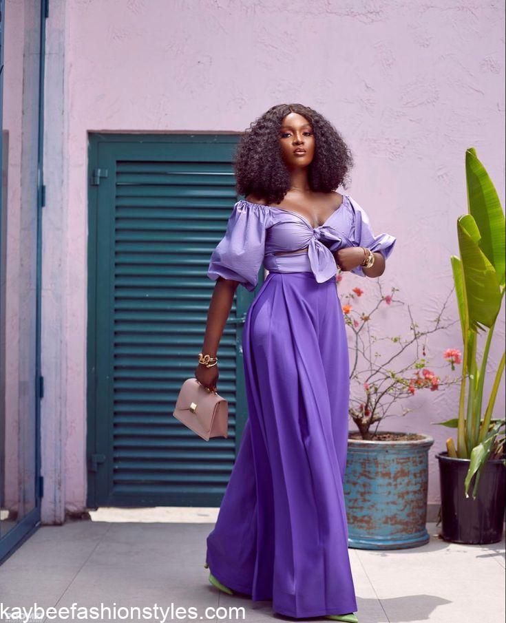 Latest English Plain Material Styles for Ladies