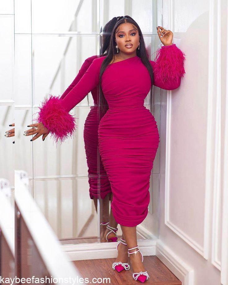 Latest English Plain Material Styles for Ladies