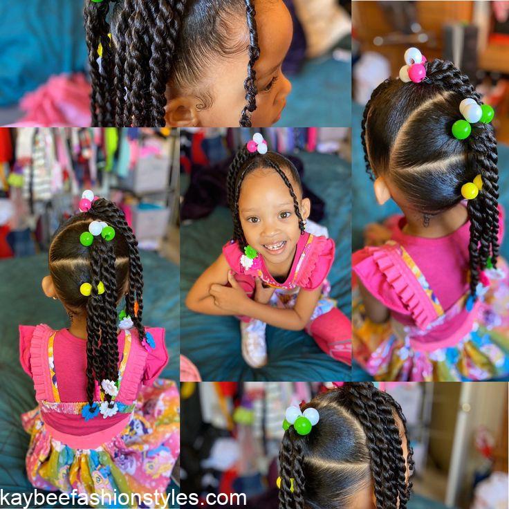 Packing Gel Hairstyles for Little Girls This Christmas