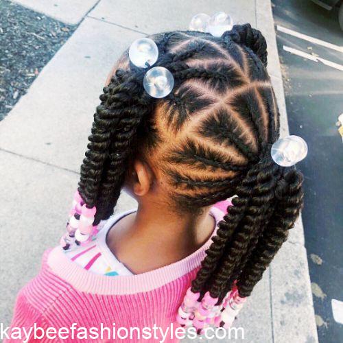 Best Christmas Hairstyles for Little Girls in Nigeria