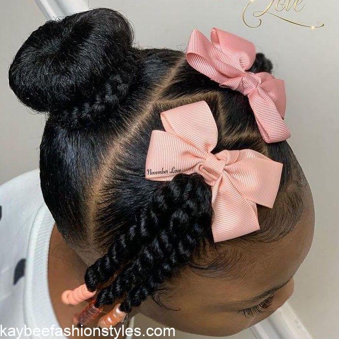 Packing Gel Hairstyles for Little Girls This Christmas
