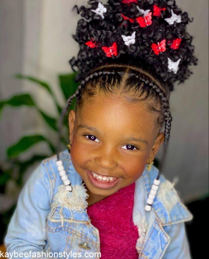 Packing Gel Hairstyles for Little Girls This Christmas