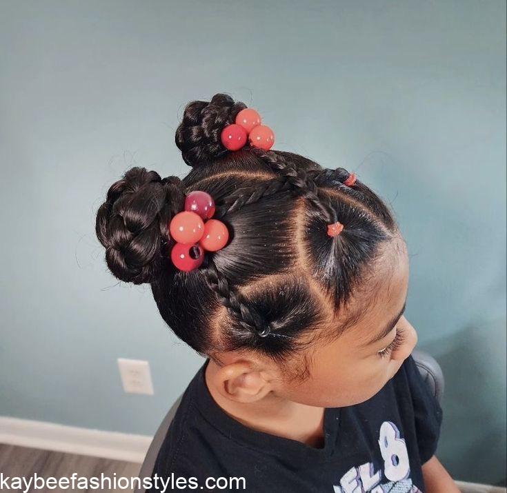 Packing Gel Hairstyles for Little Girls This Christmas
