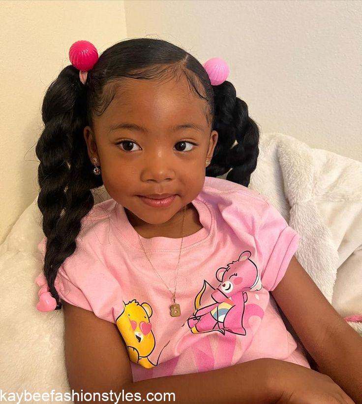 Packing Gel Hairstyles for Little Girls This Christmas