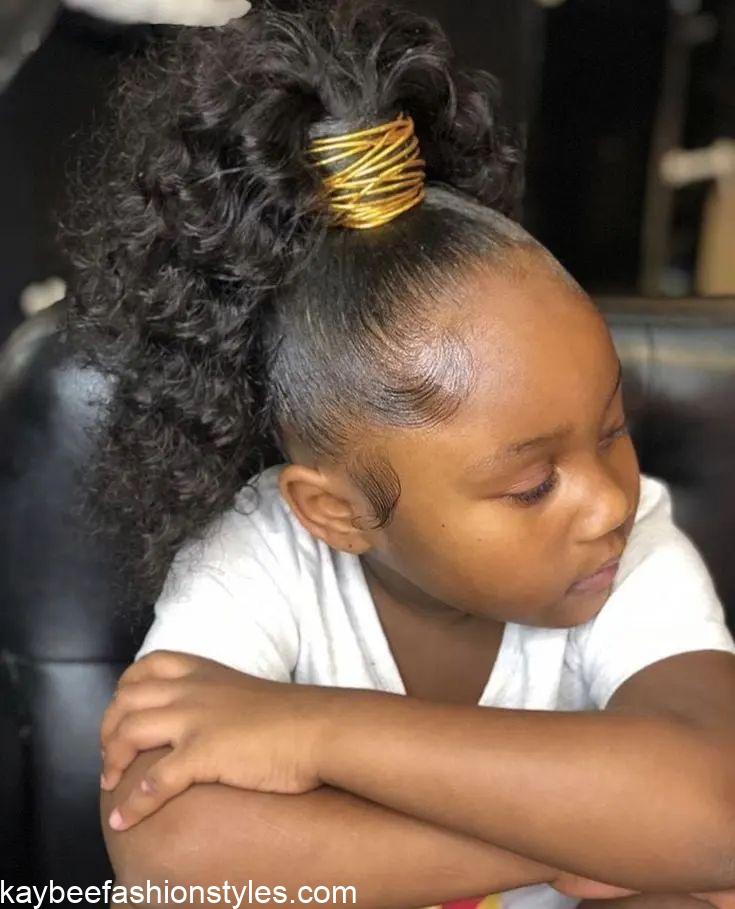 Packing Gel Hairstyles for Little Girls This Christmas