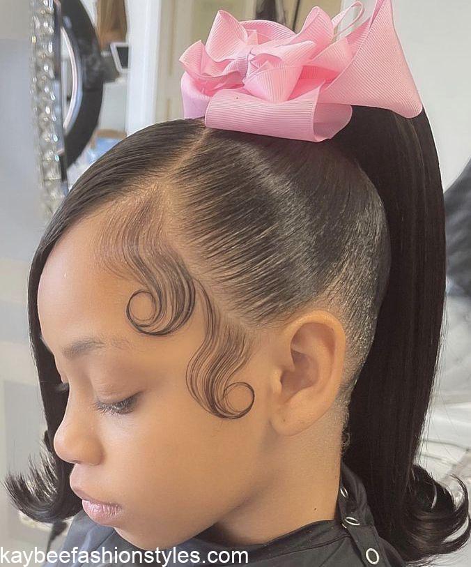 Packing Gel Hairstyles for Little Girls This Christmas