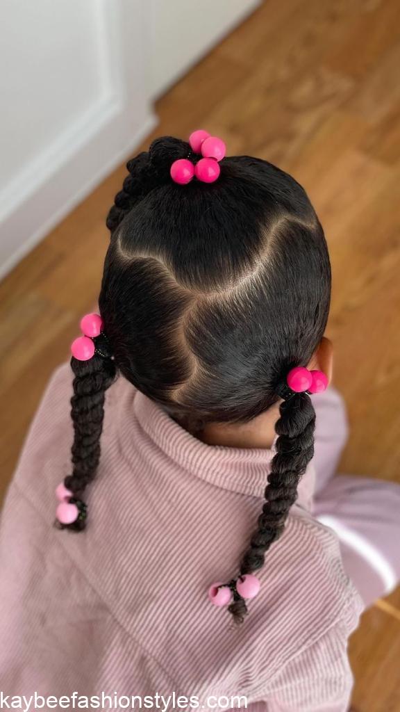 Packing Gel Hairstyles for Little Girls This Christmas