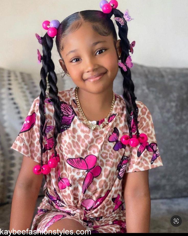 Packing Gel Hairstyles for Little Girls This Christmas