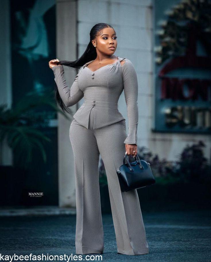 Latest English Plain Material Styles for Ladies