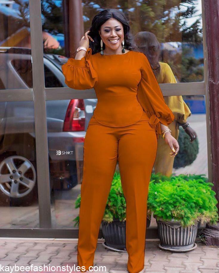 Latest English Plain Material Styles for Ladies