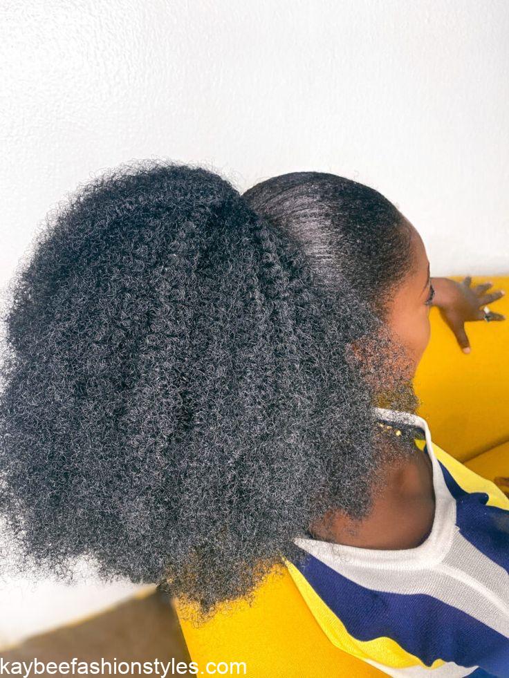 30 Latest Packing Gel Hairstyles With Kinky Weavon in Nigeria - Kaybee ...