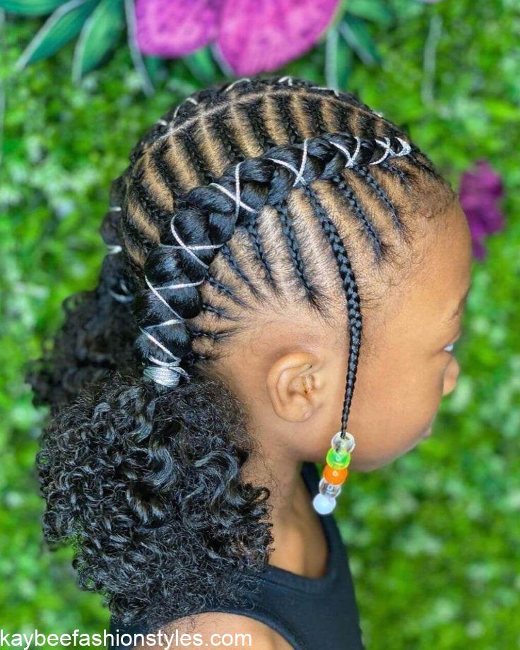 Best Christmas Hairstyles for Little Girls in Nigeria