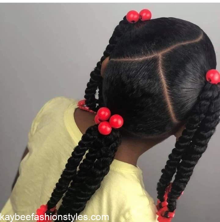 Best Christmas Hairstyles for Little Girls in Nigeria