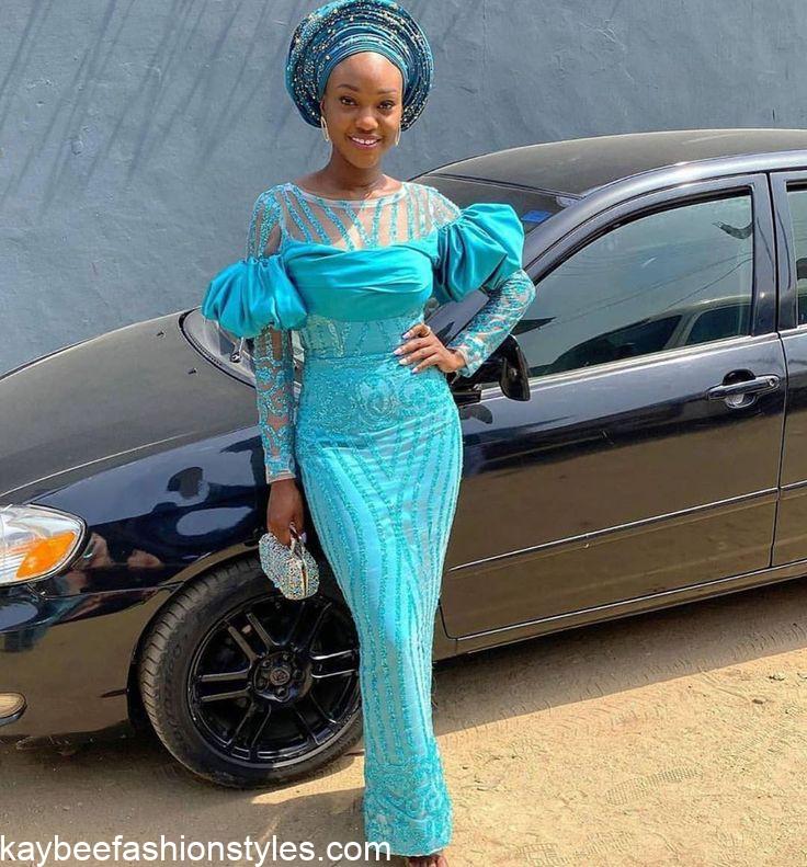 Lace Gown Styles for Christmas