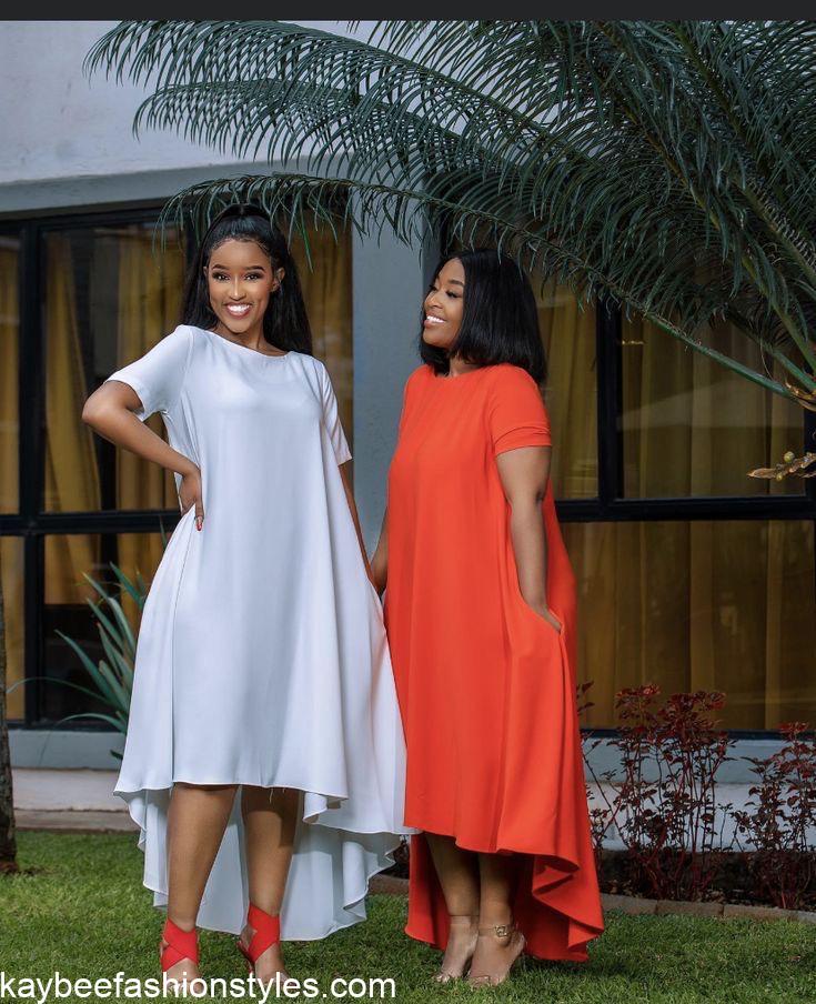 Styles for Plain Material Gowns in Nigeria