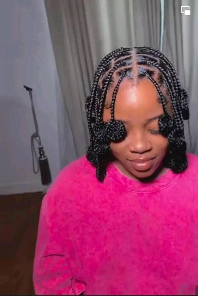 Koroba Braids Hairstyle for Ladies