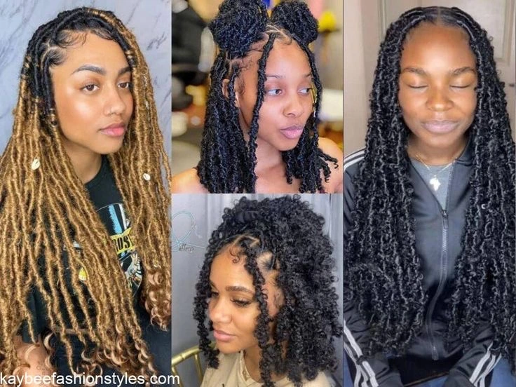 Butterfly Locs Braids Styles