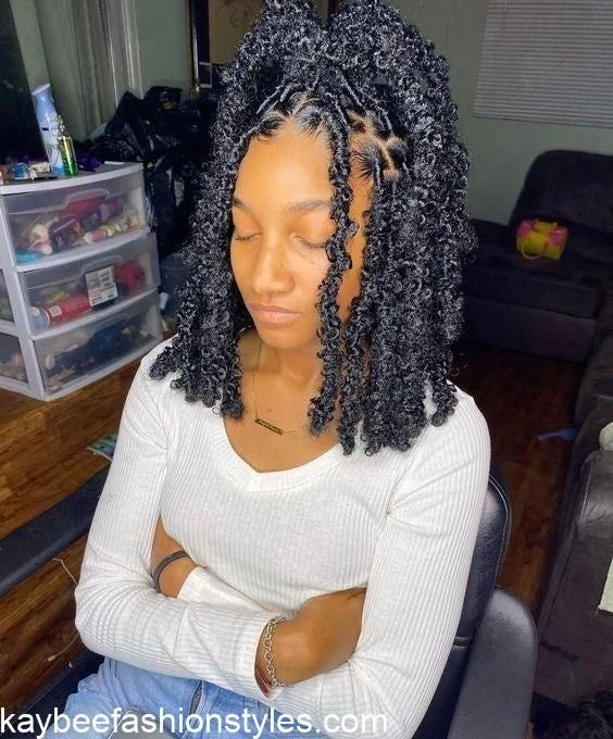 Butterfly Locs Braids Styles