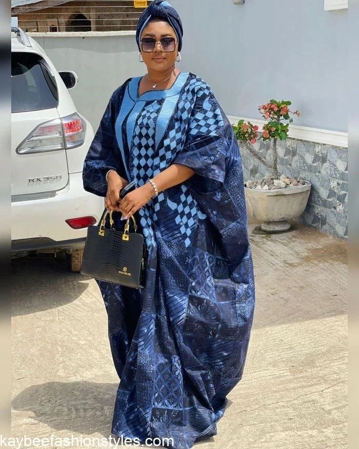 Rich Aunty Gown Styles