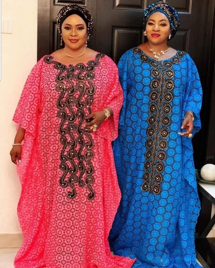 Rich Aunty Gown Styles