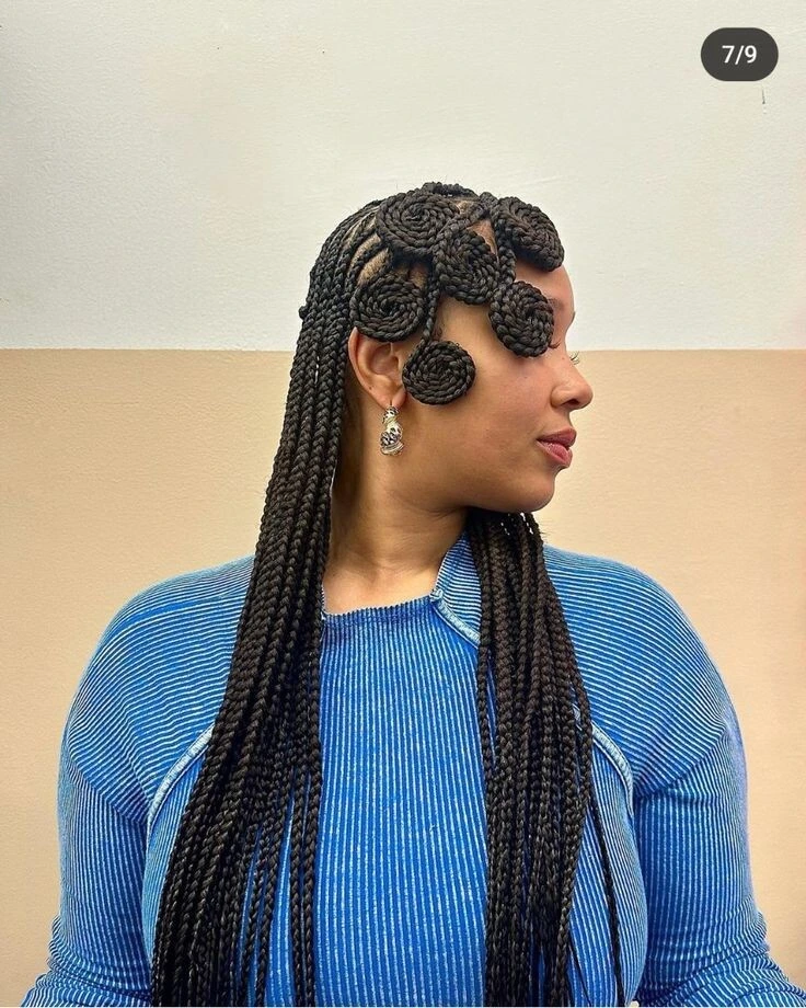 Koroba Braids Hairstyle for Ladies