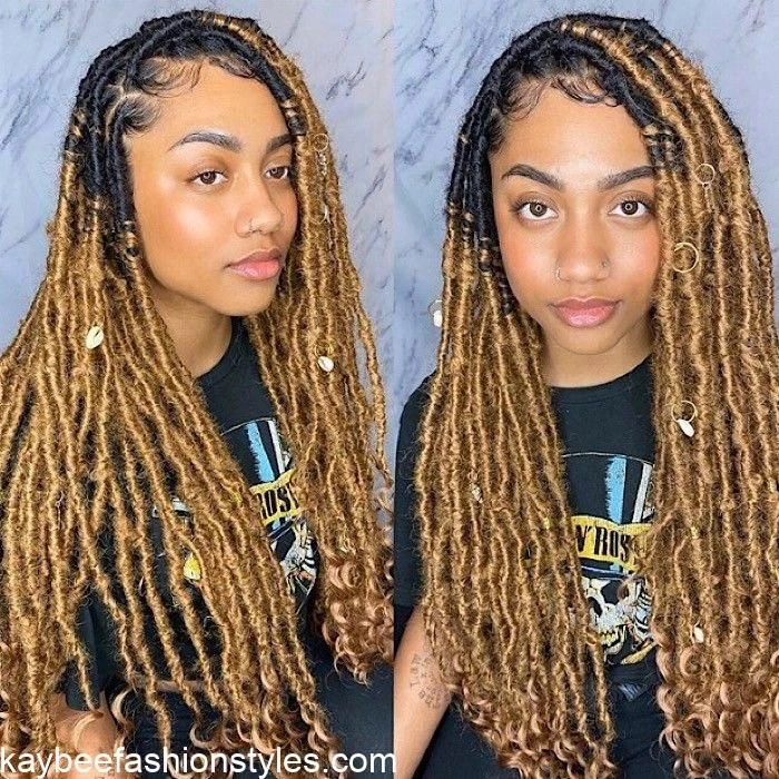 Butterfly Locs Braids Styles