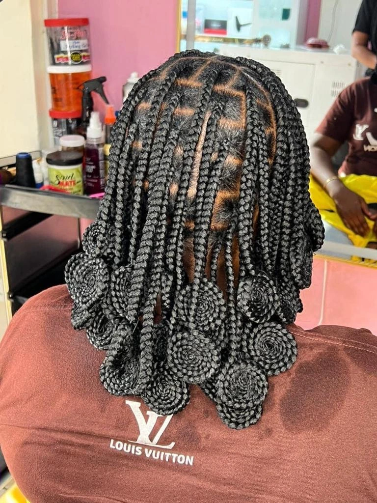 Best Koroba Braids Hairstyle for Ladies in 2024 Kaybee Fashion Styles