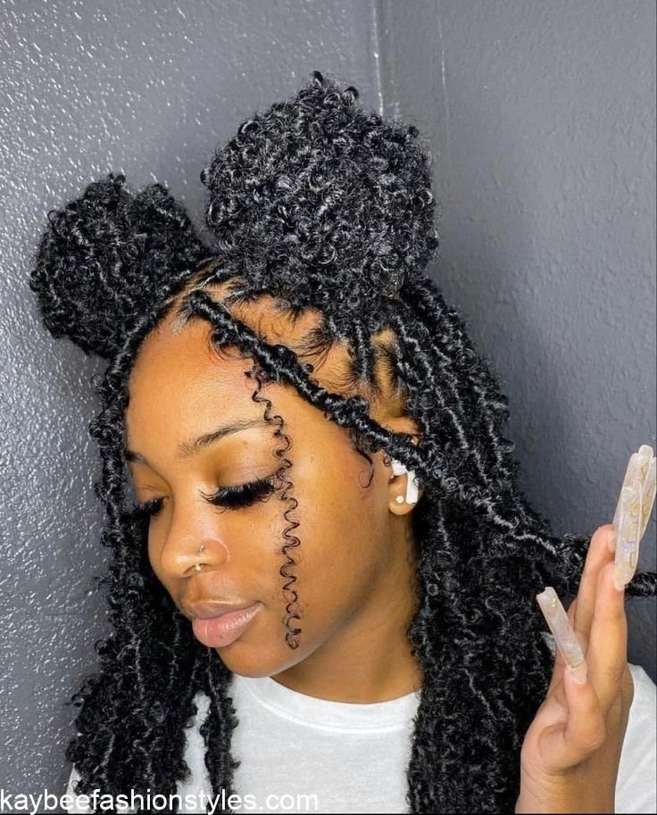 Butterfly Locs Braids Styles