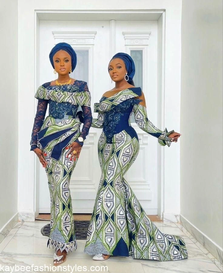 Material Gown Styles for Wedding Guests