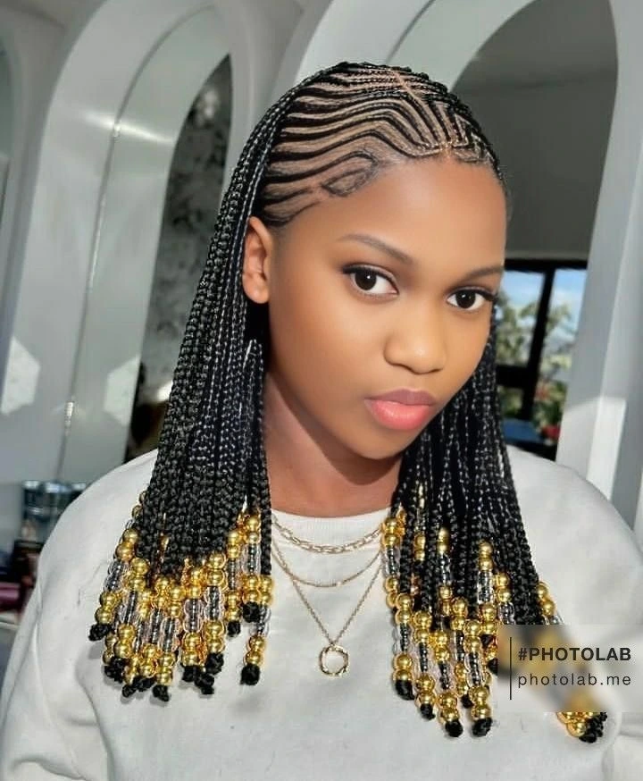 Fulani Braids Hairstyles for Ladies