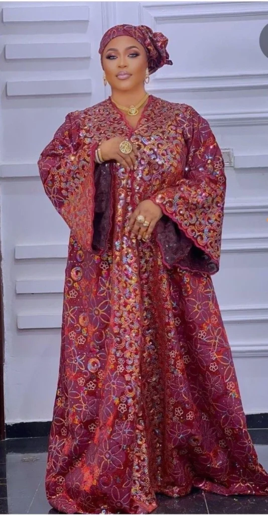 Rich Aunty Gown Styles