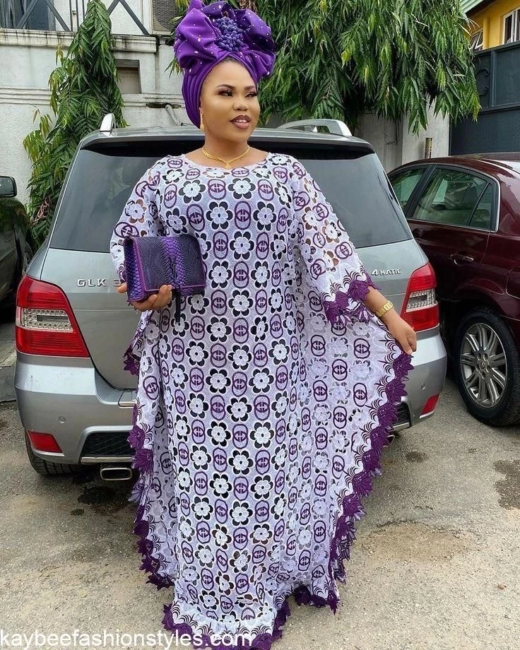 Rich Aunty Gown Styles