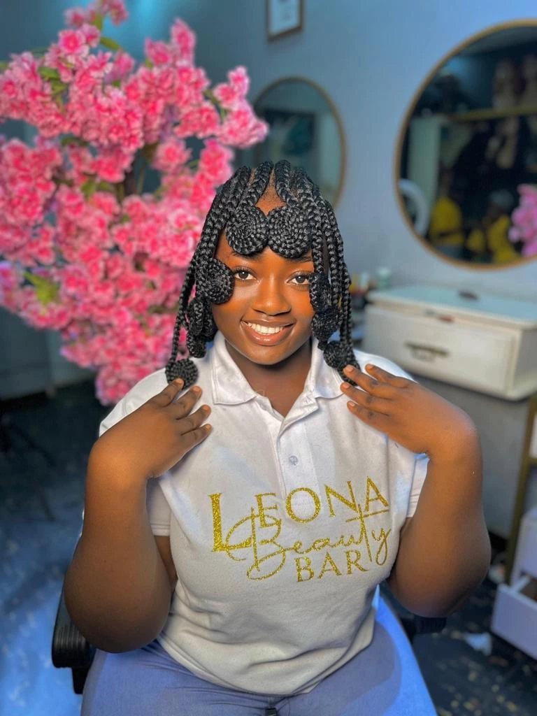 Koroba Braids Hairstyle for Ladies