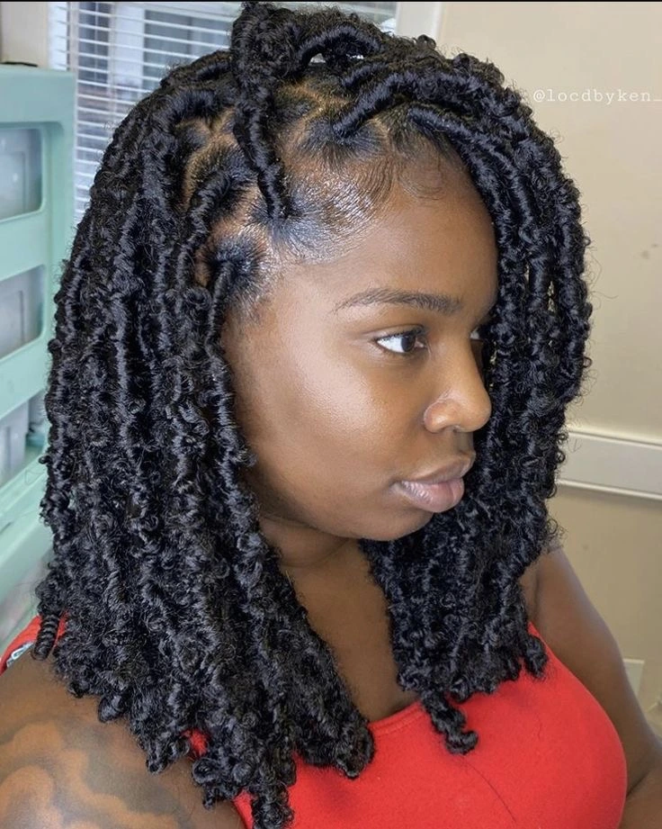 Butterfly Locs Braids Styles