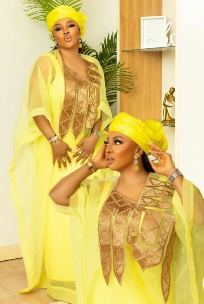 Rich Aunty Gown Styles