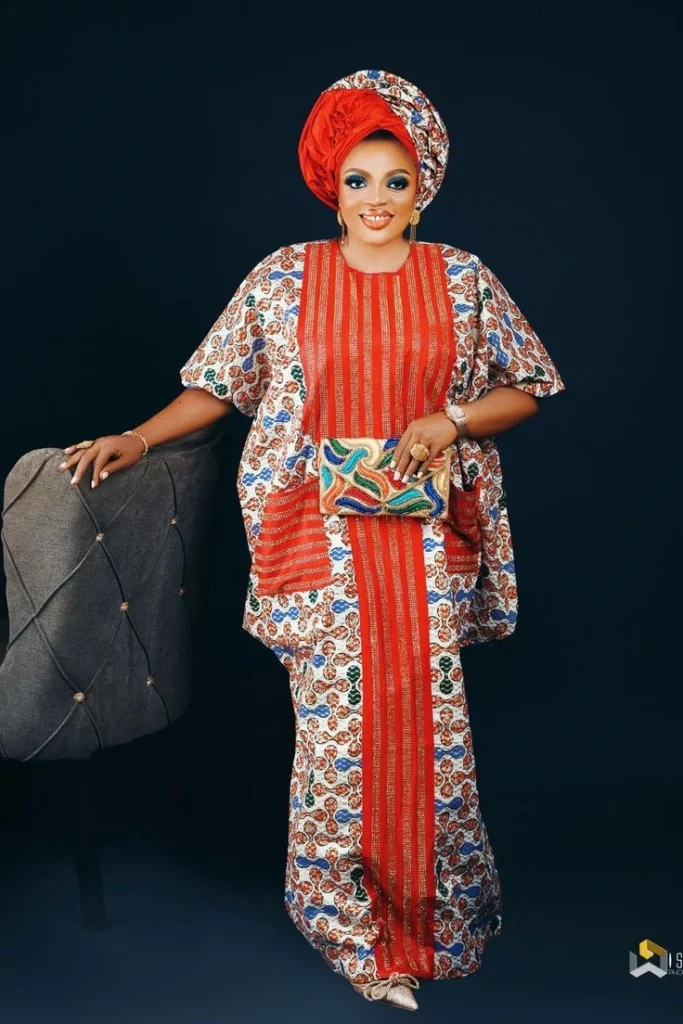 Rich Aunty Gown Styles