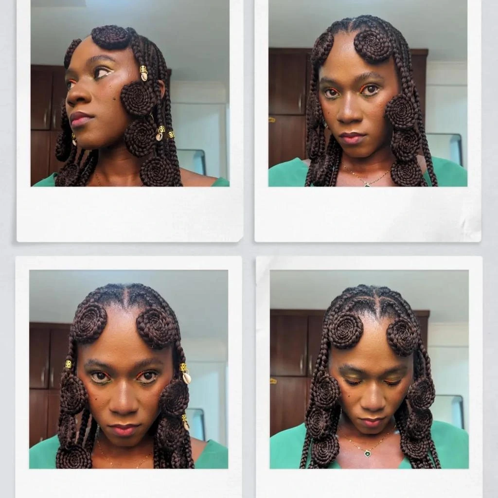 Koroba Braids Hairstyle for Ladies