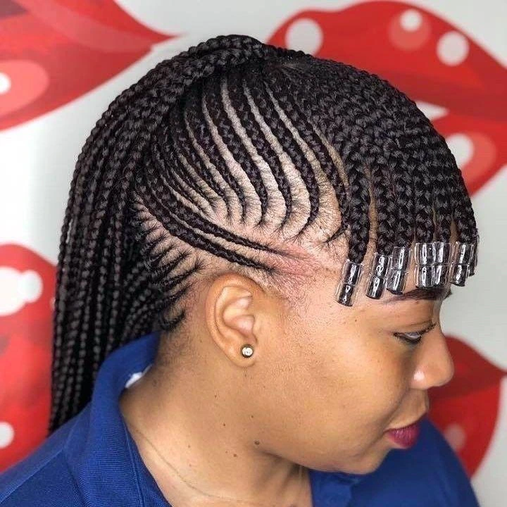 Afro Braids Hairstyles for Ladies