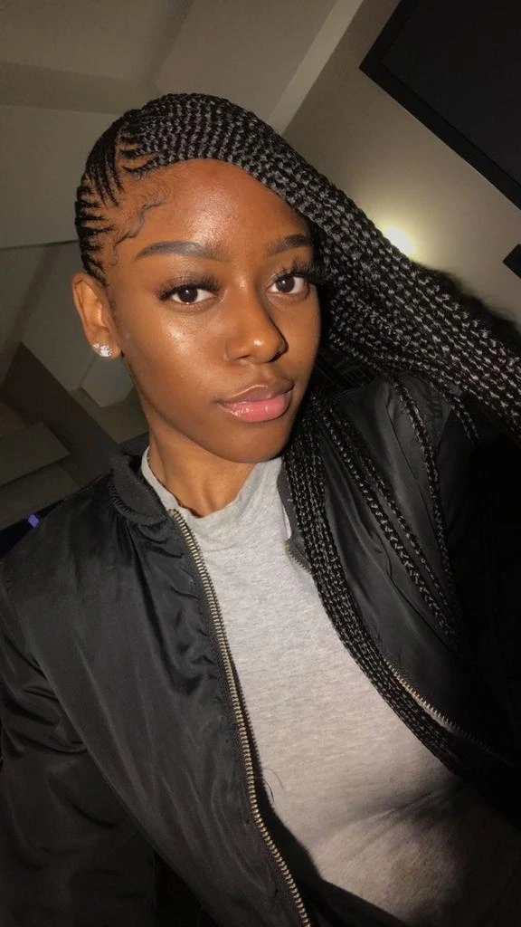 Afro Braids Hairstyles for Ladies