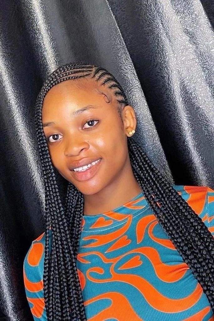 Afro Braids Hairstyles for Ladies