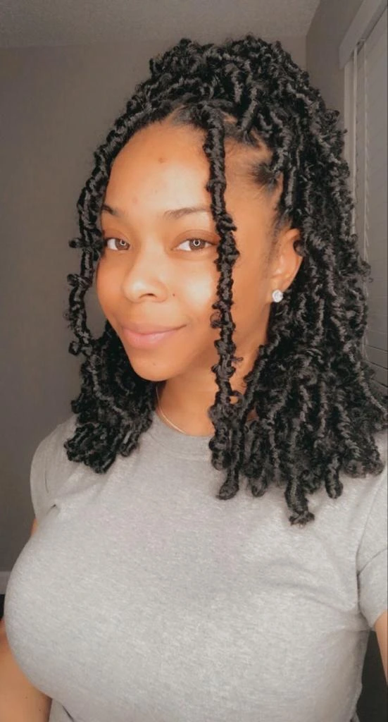 Afro Braids Hairstyles for Ladies